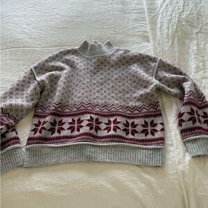 Fair isle sweater